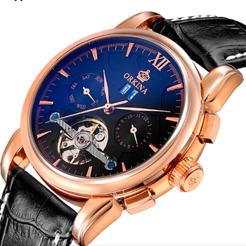 Мужские часы Orkina DeLuxe Black