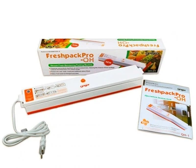 Вакууматор вакуумний пакувальник продуктів Freshpack Pro домашній ваккуматор для продуктів