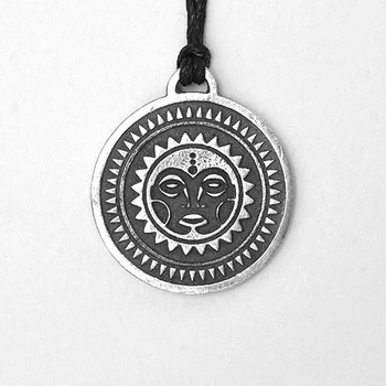 Амулет кулон Сонця Semantic JewelryСеребрение 2.5 x 2.5 x 0.3 см