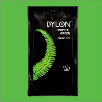 Краска для окрашивания ткани вручную DYLON Hand Use Tropical Green
