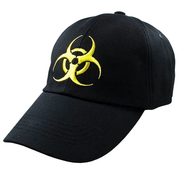 Бейсболка Talisman BIOHAZARD Logo Черный (RB003)