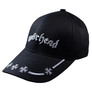 Бейсболка Talisman MOTORHEAD Logo 3D Черный (PREMIUM-13)