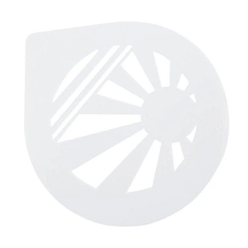 Трафарет пластиковый для торта Empire Пляж EM-8743 255 мм