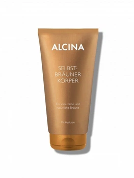 Крем для автозагара тела ALCINA Self-tanner Body с гиалуроном 150 мл (4008666353467)