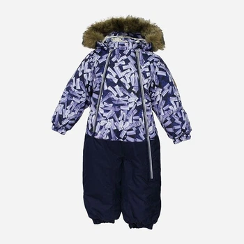Детский зимний слитный комбинезон для девочки Huppa Devon 1 36160130-71409 92 см (4741468602264)