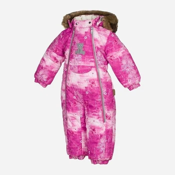 Детский зимний слитный комбинезон для девочки Huppa Lotus 36260030-71363 98 см (4741468605562)