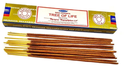Натуральные благовония Tree of Life (Дерево Жизни)15 gms Satya 32496