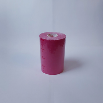 Кінезіо тейп Kinesiology Tape 10см х 5м рожевий