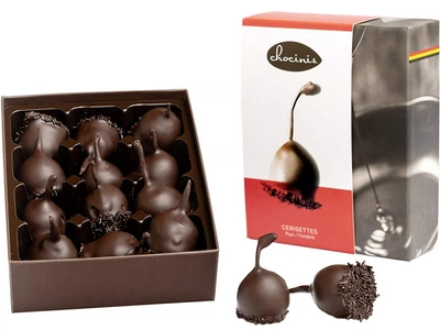 Цукерки вишня в чорному шоколаді Chocinis 200 г (5425014501513)
