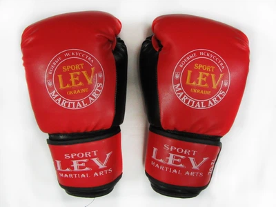 Перчатки для MMA M1 Lev Sport бои без правил кожа blue size XS