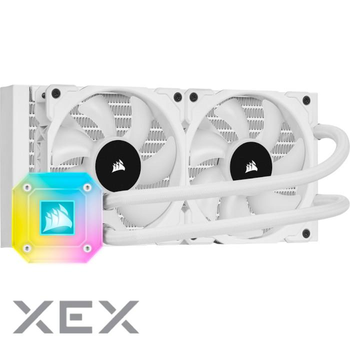 Система водяного охлаждения CORSAIR iCUE H100i Elite Capellix White (CW-9060050-WW)