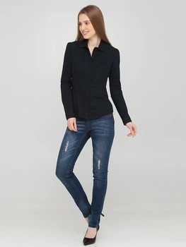 Демисезонные зауженные, скинни джинсы ASOS AS290818-13 XS (45041XS) Синий