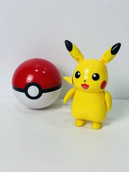 Шар с фігуркою-трансформером Покемон Pikachu / Покебол