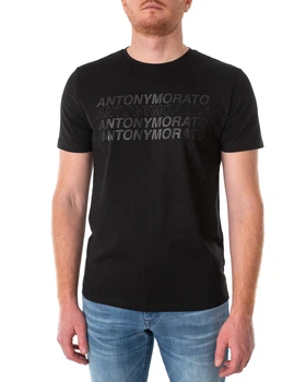 Футболка чоловіча кор. рукав ANTONY MORATO (MMKS02095-FA100144-9000/22-1) Чорний XXL