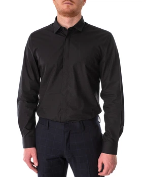 Сорочка чоловіча ANTONY MORATO (MMSL00629-FA400078-9000/22-1) Чорний XXL