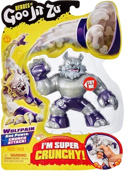Фигурка Гуджитсу Волк Вольфпэйн (Wolfpain Wolf) Heroes of Goo Jit Zu