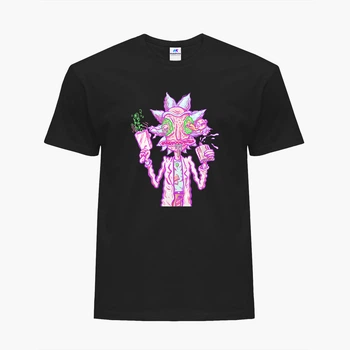 Футболка мужская Рик и Морти Рик Санчез (Rick and Morty Rick Sanchez) (9223-2944-4) XL Черная