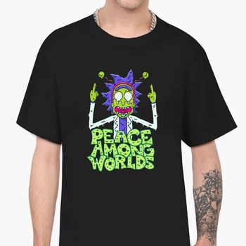 Футболка мужская Рик и Морти Рик Санчез (Rick and Morty Rick Sanchez) (9223-2941-1) S Черная