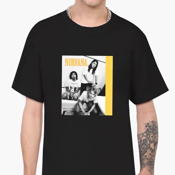 Футболка чоловіча Нірвана (Nirvana) (9223-2972-5) XXL Чорна
