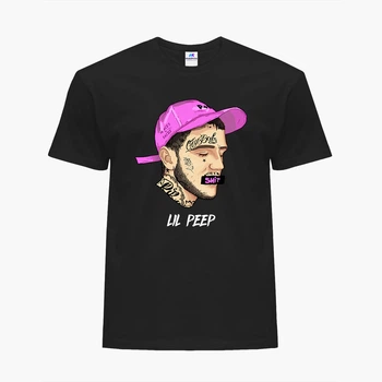 Футболка чоловіча Ліл Піп (Lil Peep) (9223-2635-2) M Чорна