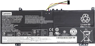 Аккумулятор PowerPlant для ноутбуков Lenovo IdeaPad 530S-14ARR (L17M4PB0) 7.68V 5780mAh (NB480999)