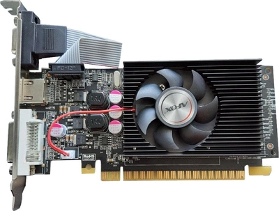 Видеокарта AFOX PCI-Ex GeForce GT610 2GB GDDR3 (64bit) (800/1000) (DVI, VGA, HDMI) (AF610-2048D3L5)