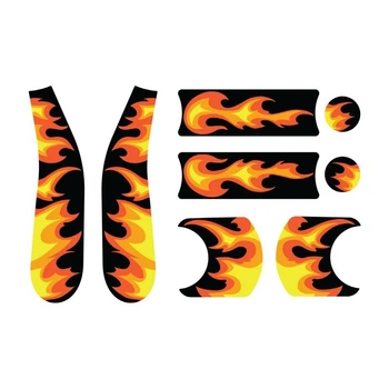 Doona Набір наклейок на велосипед Liki Sticker Flames