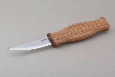 Нож для вырезания из дерева BeaverCraft C4 с дубовой ручкой