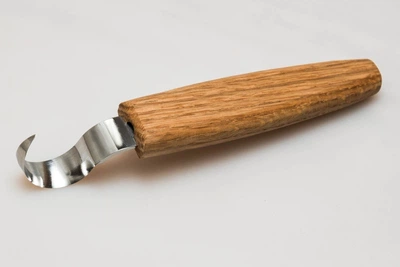 Ложкорез 25 мм. BeaverCraft SK1oak с дубовой ручкой