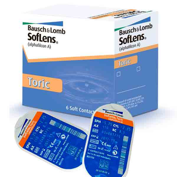 Контактные линзы Bausch & Lomb SofLens 66 Toric 6 шт