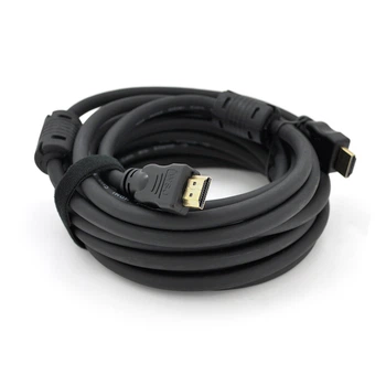 Кабель Ritar PL-HD348 HDMI-HDMI Ultra HD 4K 1080P 5.0m v14 OD-7.3mm Gold
