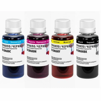 Комплект чернил ColorWay Epson XP103/600 (4x100 мл), (CW-EW610SET01)
