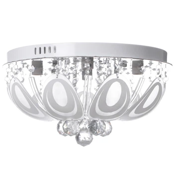 Люстра потолочная торт с подсветкой большая умная BCL-652S/4 E14+LED RGB (разноцветный) Brille 22-769