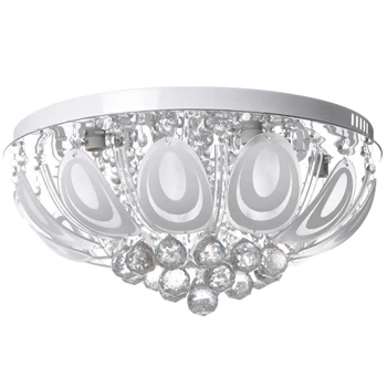 Люстра потолочная торт с подсветкой большая smart BCL-652S/5 E14+LED RGB (разноцветный) Brille 22-770