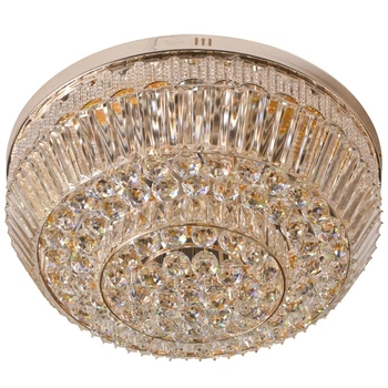 Люстра потолочная торт с подсветкой большая BCL-637C/4 E14+LED Brille 22-717