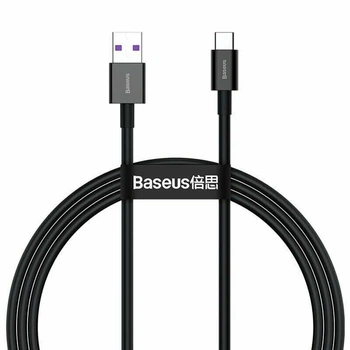 Зарядний кабель Baseus Superior Series Type-C 66W 1m Black (CATYS-01)