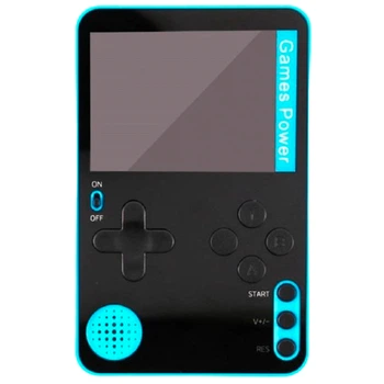 Ретро ігрова приставка Data frog Arcade Emulators Mini 500 in 1 Blue [61139]