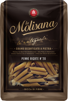 Макарони La Molisana Penne Rigate Integrali №20 500 г (8004690612002)