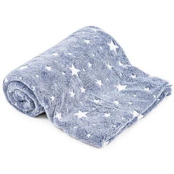 Плед-покривало Magic Blanket світиться в темряві Синій 165х120 см (165MBPLDC4) TIN66