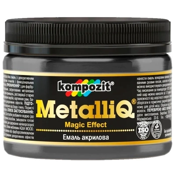 Эмаль акриловая Kompozit MetalliQ 12кг Красное золото