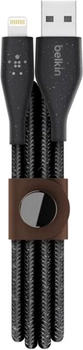 Кабель Belkin DuraTek Plus Lightning to USB-A Cable 1.2 м Black (F8J236BT04-BLK)
