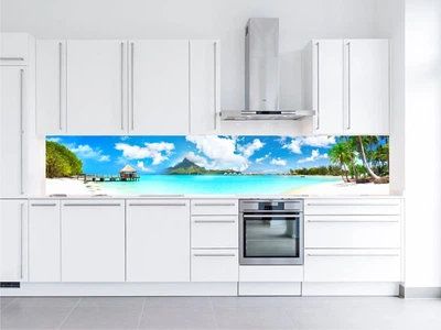 Кухонный фартук Скинали Море 60х250 см (096)