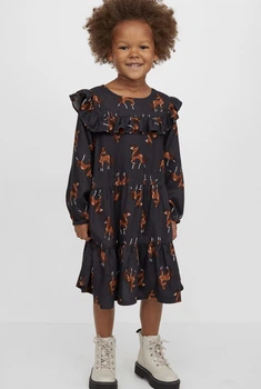Плаття H&M 98 см темний графіт з коником