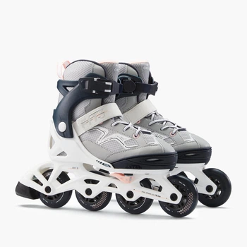 Дитячі Розсувні Ролики OXELO EU 35/38 FIT Сірі