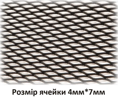 Сетка декоративно-защитная для радиатора 100х30см №2