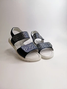 Босоножки для девочки Weestep 230251051 DB cиние р.36-22,8 см