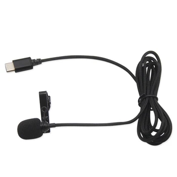 Микрофон петличный для телефона и компьютера Type-C разъем Perfect XT-10 (петличка) (482140)