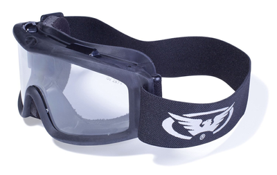 Тактичні окуляри-маска з можливістю установки диоптрической вставки Global Vision Ballistech-2 clear прозорі
