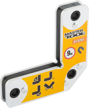 Магніт Mastertool для кутового зварювання 9 кг 45°/90°/135° (81-0207)