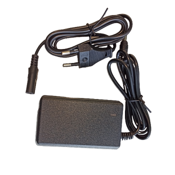 Блок питания пластиковый AVT 12V 48W 4A со штекером и вилкой MPN-AD48W-12V-4A-1
